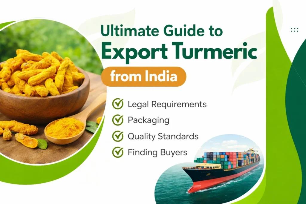 Guide to Export Turmeric from India.