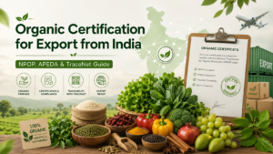 Organic Certification for Export from India: NPOP, APEDA & TraceNet Guide 2026