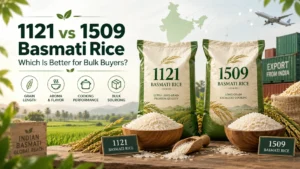 1121 vs 1509 Basmati Rice: Which Is Better for Bulk Buyers?